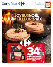 Prospectus Carrefour à Montigny-le-Bretonneux, "JOYEUX NOËL & MEILLEURS PRIX", 94 pages de promos valables du 03/12/2024 au 16/12/2024