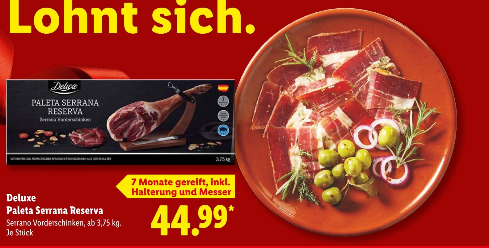 Paleta Serrana Reserva