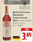 Baden Ortenauer Weinkeller Sommertraum Wein bei EDEKA im Kenzingen Prospekt für 3,49 €