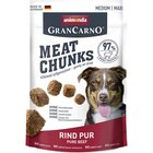 Animonda Dog Snack Meat Chunks Rind pur 80 g bei Zookauf im Hagen Prospekt für 2,39 €