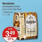 Warsteiner von Warsteiner im aktuellen V-Markt Prospekt für 3,49 €