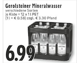 Mineralwasser Angebote von Gerolsteiner bei EDEKA Heinsberg für 6,99 €