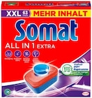 Excellence 4 in 1 caps oder All in 1 extra Tabs Angebote von Somat bei Penny Saarlouis für 7,77 €