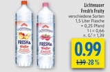 Aktuelles Fresh'n Fruity Pfirsich Geschmack Angebot bei diska in Erfurt ab 0,99 €
