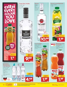 Vodka im Netto Marken-Discount Prospekt "Aktuelle Angebote" mit 40 Seiten (Koblenz)