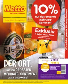 Netto Marken-Discount Prospekt mit 4 Seiten (Kirchenthumbach)