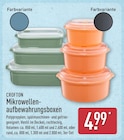 Mikrowellen-Aufbewahrungsboxen von Crofton für 4,99 € bei ALDI Nord im Angebot Mikrowellen-Aufbewahrungsboxen von Crofton im aktuellen ALDI Nord Prospekt