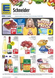 Aktueller EDEKA Prospekt, "Wir lieben Lebensmittel!", mit Angeboten der Woche, gültig von 17.08.2026 bis 17.08.2026