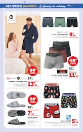 Offre Mules Homme dans le catalogue Super U du moment à la page 70