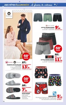 Promo Mules Homme dans le catalogue Super U du moment à la page 70