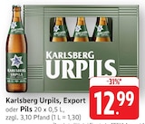 Urpils im Angebot bei E center in St. Wendel Urpils Angebote von Karlsberg bei E center St. Wendel für 12,99 €