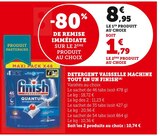 Detergent Vaisselle Machine Tout en Un - Finish dans le catalogue Super U