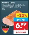 Kasseler Lachs Angebote bei Netto Marken-Discount Langenhagen für 6,99 €