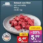 Gulasch vom Rind im Angebot bei Netto Marken-Discount in Gronau Gulasch vom Rind Angebote von GUT PONHOLZ bei Netto Marken-Discount Gronau für 5,99 €