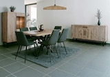 Table extensible pieds papillon dans le catalogue Maxi Bazar