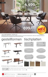 Esstisch im XXXLutz Prospekt in Salzgitter Aktueller XXXLutz Prospekt mit Esstisch, "Design für guten Geschmack", Seite 4