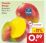 Mango Angebote von Chiquita bei Netto Marken-Discount Baden-Baden für 0,89 €