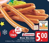 Wiener Würstchen Angebote von Rasting bei EDEKA Moers für 5,00 €