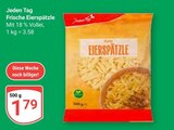 Frische Eierspätzle bei GLOBUS im Prospekt "" für 1,79 €