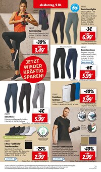 Freizeitmode im aktuellen Lidl Prospekt (Mönchengladbach) Freizeitmode im Lidl Prospekt "LIDL LOHNT SICH" mit 62 Seiten (Mönchengladbach)