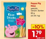 Disney im Netto Marken-Discount Prospekt Käse von Peppa Pig im aktuellen Netto Marken-Discount Prospekt für 1,79 €