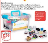 Schreibwarenbox im Angebot bei GLOBUS in Oberhausen Schreibwarenbox Angebote bei GLOBUS Oberhausen für 1,49 €