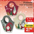 Filztasche Frohe Weihnachten mit Griff Angebote bei Zimmermann Göttingen für 2,99 €