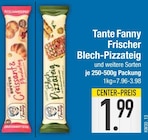 Frischer Blech-Pizzateig von Tante Fanny im aktuellen EDEKA Prospekt für 1,99 €
