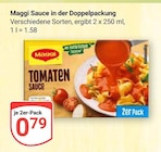 Sauce in der Doppelpackung Angebote von Maggi bei GLOBUS Wolfenbüttel für 0,79 €