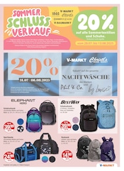 Schulranzen im V-Markt Prospekt in Memmingen Aktueller V-Markt Prospekt mit Schulranzen, "V-Markt einfach besser einkaufen", Seite 17