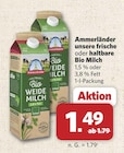 unsere frische Bio Milch im Angebot bei combi in Ahlen unsere frische Bio Milch Angebote von Ammerländer bei combi Ahlen für 1,49 €