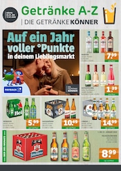 Aktueller Getränke A-Z Prospekt mit Sekt, "DIE GETRÄNKEKÖNNER", Seite 1