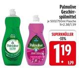 Geschirrspülmittel von Palmolive im aktuellen EDEKA Prospekt für 1,19 €