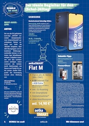 Samsung im aetka Prospekt "ENDLICH! SCHULE ist cool!" auf Seite 4