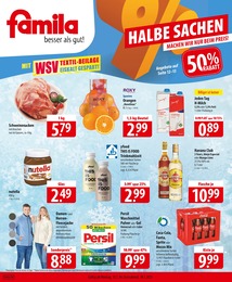 Supermarkt Prospekt von famila Nordost Eckernförde famila Nordost Prospekt: "besser als gut!", 24 Seiten, 13.01.2025 - 18.01.2025
