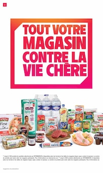 Prospectus Intermarché de la semaine "TOUT VOTRE MAGASIN CONTRE LA VIE CHÈRE" avec 2 pages, valide du 28/01/2025 au 09/02/2025 pour Dannemarie et alentours