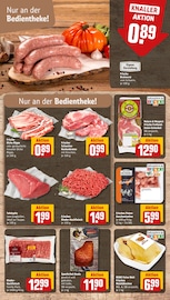 Aktueller REWE Prospekt mit Hackfleisch, "Dein Markt", Seite 8