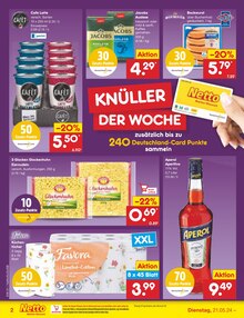 Pasta im Netto Marken-Discount Prospekt "Aktuelle Angebote" mit 55 Seiten (Wuppertal)