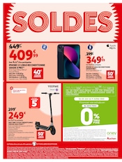 Trottinette Angebote im Prospekt "SOLDES JUSQU'À -70%" von Auchan Hypermarché Trottinette Angebote im Prospekt "SOLDES JUSQU'À -70%" von Auchan Hypermarché auf Seite 2
