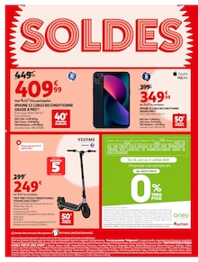 Promo IPhone SE dans le catalogue Auchan Hypermarché du moment à la page 2