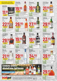 Jack Daniels im Trinkgut Prospekt "Aktuelle Angebote" mit 10 Seiten (Dorsten)
