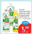 Scheuermilch von Frosch für 1,69 € bei budni im Angebot Scheuermilch von Frosch im aktuellen budni Prospekt