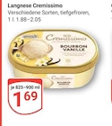 Aktuelle Eis Angebote bei GLOBUS in Trier Aktuelles Cremissimo Bourbon Vanille Angebot bei GLOBUS in Trier ab 1,69 €