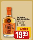 Hardenberg Club Malt Whiskey im Angebot bei REWE in Meerbusch Hardenberg Club Malt Whiskey Angebote bei REWE Meerbusch für 19,99 €