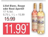 Blanc, Rouge oder Rosé Aperitif von Lillet im aktuellen Marktkauf Prospekt für 11,99 €