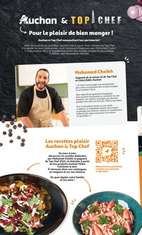 Prospectus Auchan Hypermarché de la semaine "L'art de cuisiner au quotidien avec Auchan & Top Chef" avec 2 pages, valide du 01/03/2024 au 30/04/2024 pour Pontoise et alentours