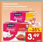 Aktuelles Poésie Katzennahrung Multipack Angebot bei Netto Marken-Discount in Erfurt ab 3,49 €