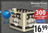 Pilsener Angebote von Warsteiner bei E center Solingen für 16,99 €