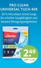 Pro Clean Universal Tuch 4er von Vileda im aktuellen V-Markt Prospekt für 2,49 €