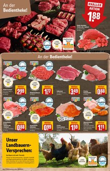 Schweinefilet im REWE Prospekt "Dein Markt" mit 34 Seiten (Fürth)